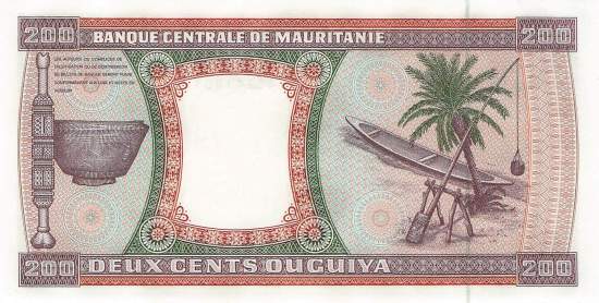 Mauretanien p5j 200 Ouguiya 2002